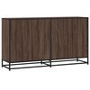 vidaXL Credenza Rovere Marrone 134x35x76 cm in Truciolato