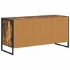 vidaXL Mobile TV Quercia Fumosa 100 x 36 x 49,5 cm Legno multistrato