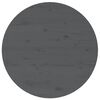 vidaXL Tavolino da Salotto Grigio &Oslash; 55x45 cm in Legno Massello di Pino