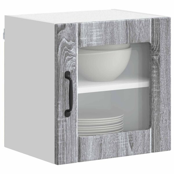 vidaXL Mobile da cucina Grigio Sonoma 40 x 31 x 40 cm