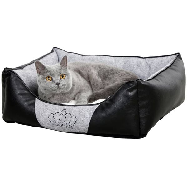 Kerbl Cuccia per Cani Chiara 55x45 cm Grigio e Nero 80361