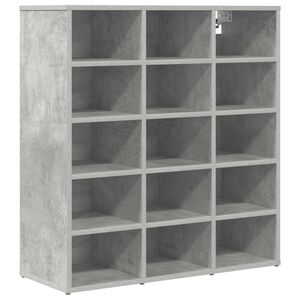 vidaXL Mobile per scarpe 77,5 x 30 x 83,5 cm Legno ingegnerizzato