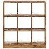 vidaXL Libreria Legno Antico 102x32x108 cm in Legno Multistrato