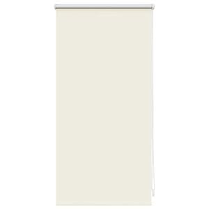 vidaXL Tenda a Rullo Oscurante 40 x 100 cm Bianco Avorio