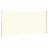 vidaXL Tenda Laterale Retrattile per Patio 220x500 cm Crema