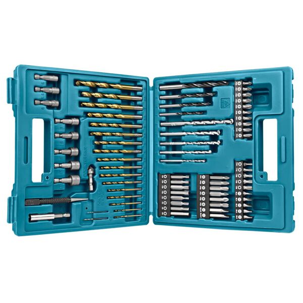 Makita Set Punte Trapano 75 pz Argento