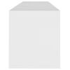 vidaXL Mobile TV Bianco 120x30x40,5 cm in Truciolato