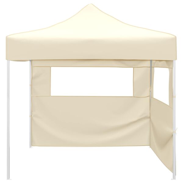 vidaXL Tenda Party Crema 291 x 291 x 315 cm Tessuto Oxford