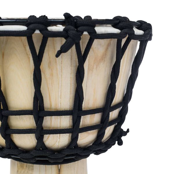 vidaXL Tamburo Djembe con Tensori 25 cm in Pelle di Capra