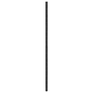 vidaXL Membrana Antierbacce Nera 4x50 m in PP