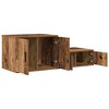 vidaXL Armadio 2 pcs Legno vecchio 108 x 41 x 40 cm Legno multistrato