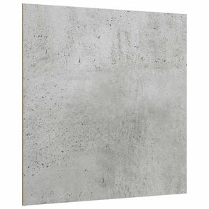 vidaXL Pannelli decorativi 12 pz Grigio cemento 30 x 30 x 0.27 cm
