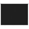 vidaXL Tenda a Rullo Esterno Blocco UV 90% Nero 200 x 140 cm HDPE