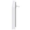 vidaXL Finestra Seminterrato RISOR 90x40 cm Tilt 3 Vetri Bianco