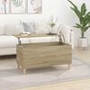 vidaXL Tavolino Salotto Rovere Sonoma 90x44,5x45 cm Legno Multistrato
