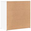 vidaXL Credenze 2 pz Bianche 79x38x80 cm in Legno Multistrato