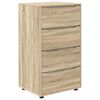 vidaXL Armadi di Stoccaggio Rovere Sonoma 60 x 48 x 105 cm