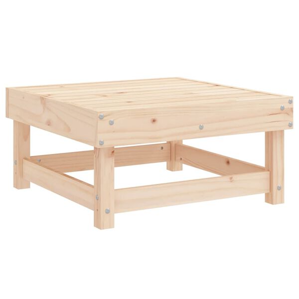 vidaXL Set Salotto da Giardino 11 pz in Legno Massello di Pino