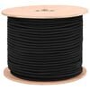 vidaXL Corde Bungee 8 mm Nero PP e gomma