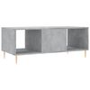 vidaXL Tavolino Salotto Grigio Cemento 102x50x40 cm Legno Multistrato