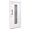 vidaXL Porta Ingresso Bianca 98x208 cm in PVC