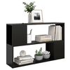 vidaXL Libreria Nera 100x24x63 cm in Truciolato