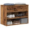 vidaXL Scarpiera Legno Antico 60x30x45 cm in Legno Multistrato
