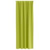 vidaXL Tende Blackout con Anelli 2 pcs Verde 260 x 140 cm Poliestere