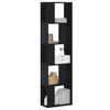 vidaXL Libreria 5 Ripiani Nera 45x23,5x162,5cm in Legno Multistrato