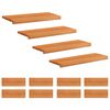 vidaXL Tappeti per scale 12 pz 80 x 30 x 2 cm Marrone Chiaro