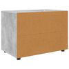 vidaXL Armadio Grigio cemento 80 x 48 x 57 cm Legno multistrato