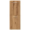 vidaXL Set Mobili da Bagno 5 pz Rovere Artigianale Legno Multistrato