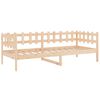 vidaXL Dormeuse senza Materasso 90x190 cm in Legno Massello di Pino