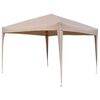 HI Tenda per Feste Pieghevole 3x3 m Beige