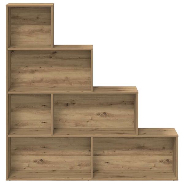 vidaXL Libreria Rovere Artigianale 157x24x160 cm Legno Multistrato