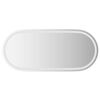 vidaXL Specchio da bagno LED Trasparente 100 x 45 cm vetro temperato