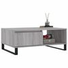 vidaXL Tavolino da Salotto Grigio Sonoma 90x60x35 cm Legno Multistrato