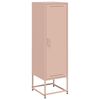 vidaXL Credenza Rosa 36x39x123 cm in Acciaio