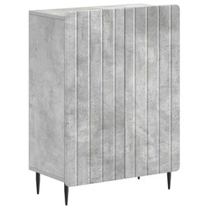 vidaXL Mobiletto da Bagno ZWOLLE Grigio Cemento 59,5 x 31 x 79,5 cm