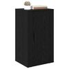 vidaXL Credenza Rovere Nero 40 x 33 x 70 cm Legno multistrato