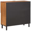 vidaXL Credenza con porta Finitura Marrone Acacia 80 x 33 x 75 cm