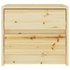 vidaXL Comodini 2 pz 40x30,5x35,5 cm in Legno Massello di Abete