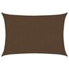 vidaXL Vela Parasole 160 g/m&sup2; Marrone 2x2,5 m in HDPE