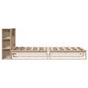 vidaXL Letto Libreria senza Materasso 90x190 cm Legno Massello