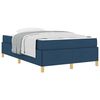 vidaXL Struttura del letto Blu 120 x 190 cm Tessuto