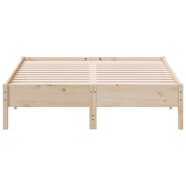 vidaXL Letto senza Materasso 160x200 cm in Legno Massello di Pino