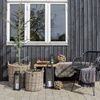 House Nordic Cesti Rotondi 2 pz Ivy in Rattan Kubu