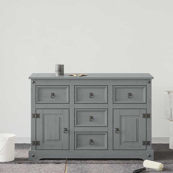 vidaXL Vernice per mobili Grigio 10 x 10 x 12,2 cm Stampa da parete