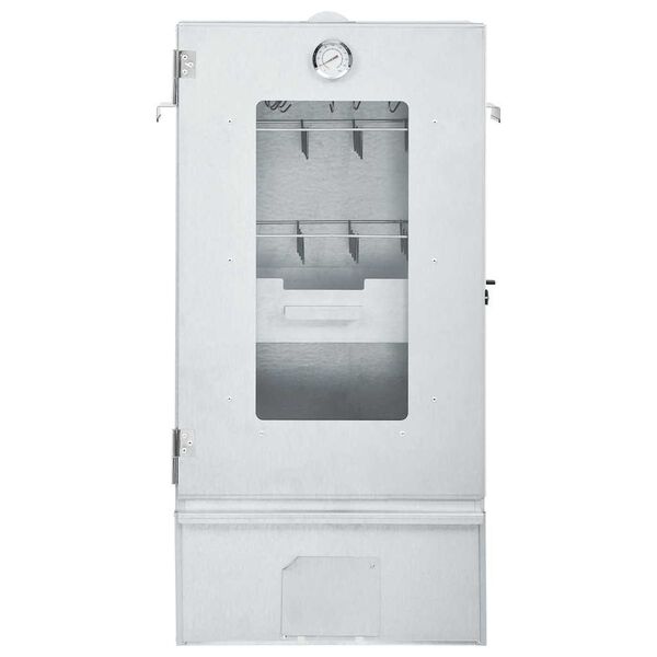 vidaXL Forno Affumicatore BBQ Generatore Fumo Freddo Acciaio Zincato