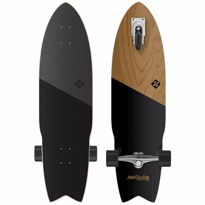 Street Surfing Skateboard da Pumping Shark Attack 91,4 cm KOA BLACK
